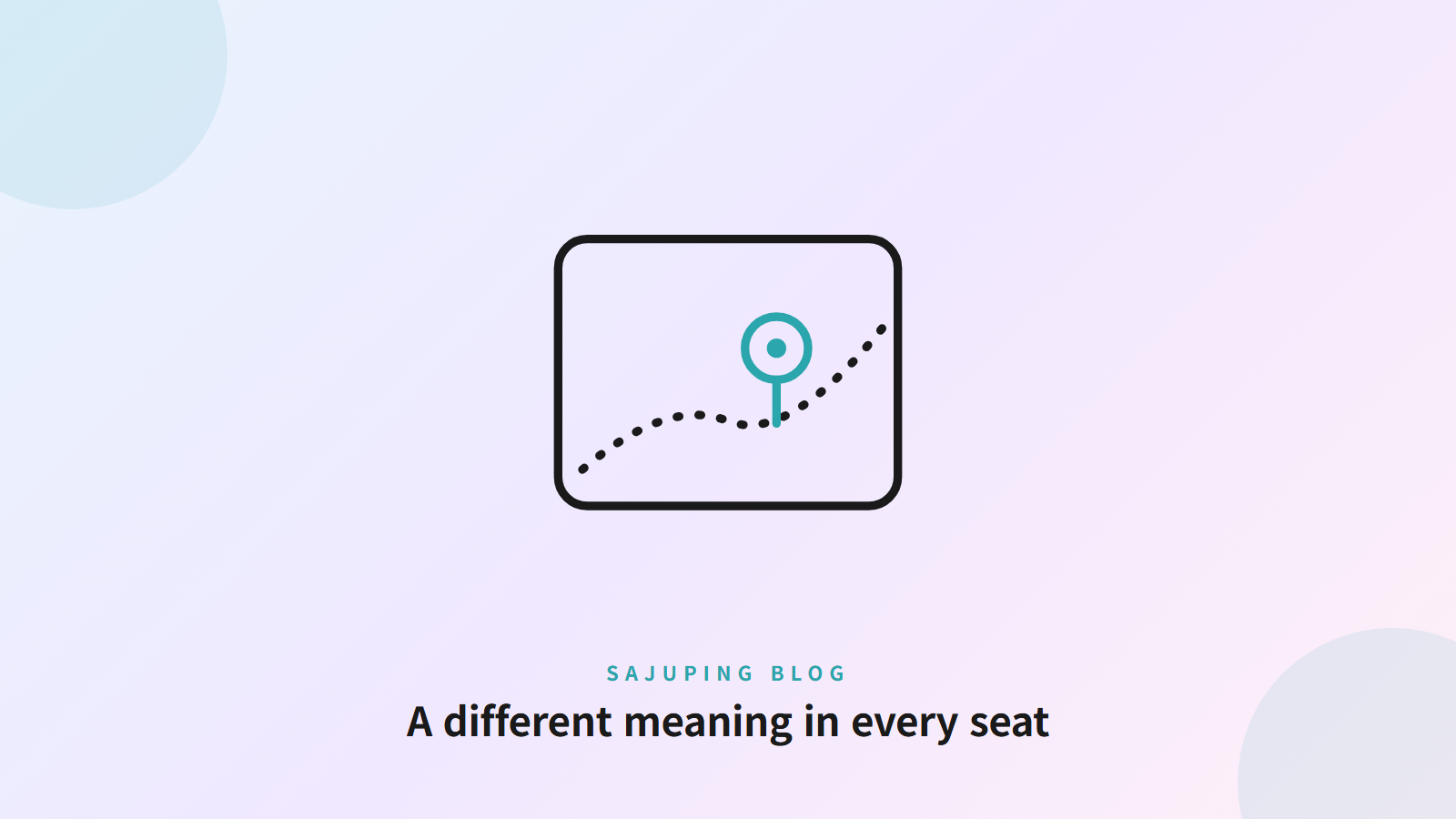 A different meaning in every seat